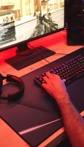 Person-Playing-Online
